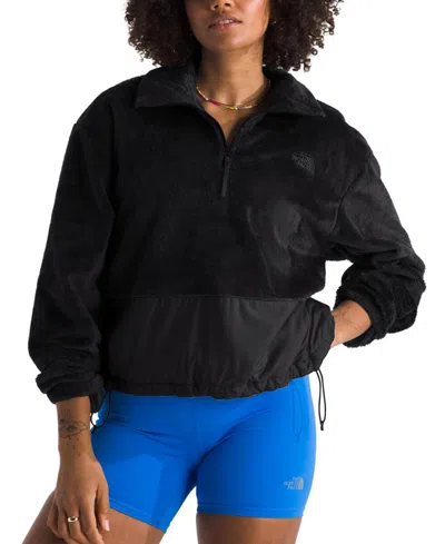 The North Face Women's Osito Mixed-media Jacket In Tnf Black