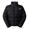 The North Face Saikuru Cropped Jacket Woman Black In Black