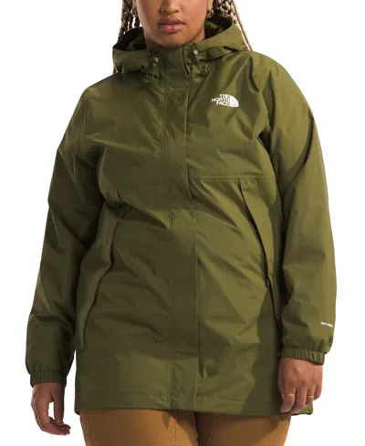 The North Face Women's Plus Size Antora Parka In Green