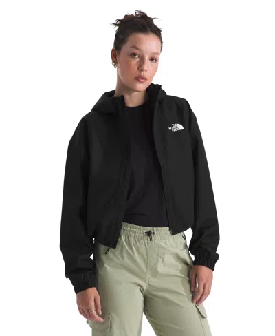 The North Face Women's Quest Mono Cropped Regular Fit Jacket In  Black
