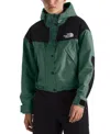 The North Face Reign On Windbreaker Jacket In Duck Green,tnf Black