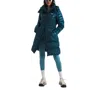 The North Face The Ruby Water Repellent 600 Fill Power Down Parka In Midnight Petrol