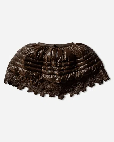 The North Face Women S Cecilie Bahnsen Elena Down Skirt Soil In Brown