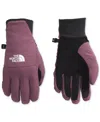 The North Face Women's Shelbe Raschel Etip Gloves In Midnight Mauve