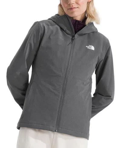 The North Face Women's Shelbe Raschel Hooded Jacket In Brown