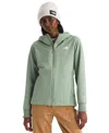 The North Face Women's Shelbe Raschel Hoodie Jacket In Green
