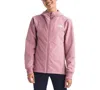 The North Face Women's Shelbe Raschel Zip-front Fleece-lined Hoodie Jacket In Mauve