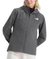 The North Face Polar Nuptse Jacket In Smoked Pearl Heather
