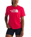 The North Face Women's Short-sleeve Core Half Dome Tee In Red