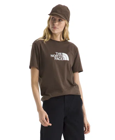 The North Face Women's Short-sleeve Core Half Dome Tee In Brown