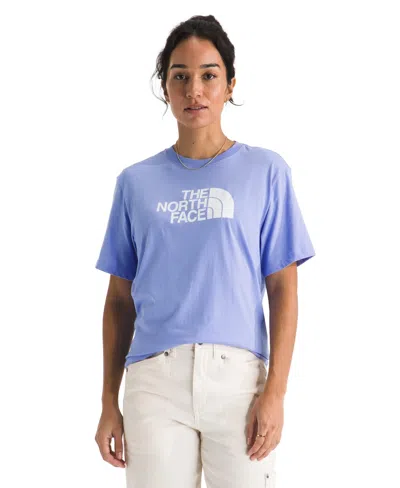 The North Face Short Sleeve Core Half Dome T-shirts In Blue