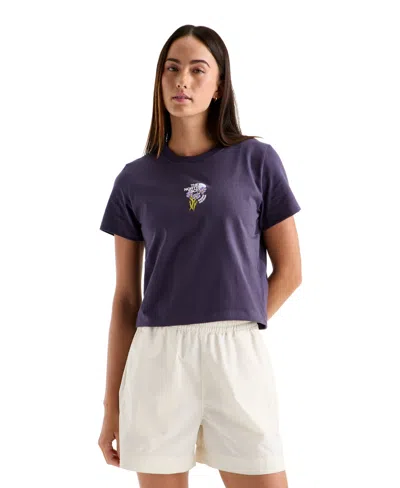 The North Face Women's Short-sleeve Crewneck T-shirt In Purple
