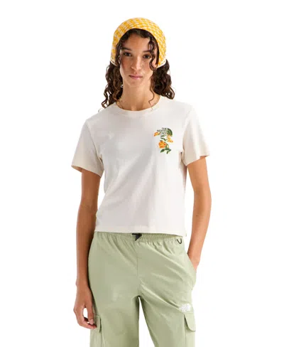 The North Face Women's Short-sleeve Regular Fit T-shirt In White