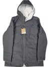 The North Face Women's Standard Insulated Parka Jacket In Vanadis Grey In Gray