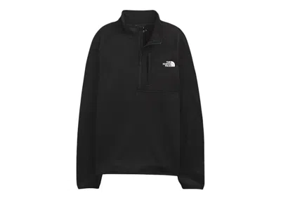 Pre-owned The North Face Women's  Canyonlands Quarterzip Pullover In Tnf Black