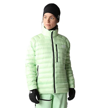 Pre-owned The North Face Women's  Patina Green Summit Breithorn 800 Down Jacket $350