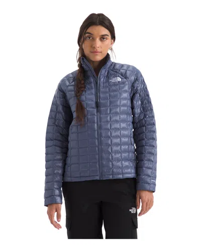 The North Face Women's Thermoball Zip-front Jacket In Blue