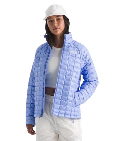 The North Face Women's Thermoball Zip-front Jacket In Purple