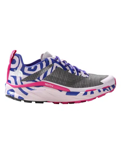 The North Face Women's Vectiv Infinite X Elvira Trail Shoes In Lapis Blue/lavender Fog In Multi