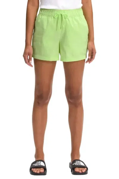 The North Face Women's Wander Shorts In Sharp Green In Multi