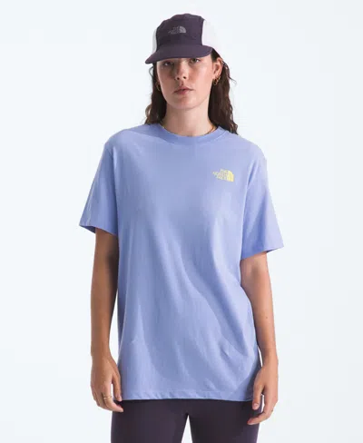 The North Face Women's Wildflower Trails Short-sleeve T-shirt In Blue