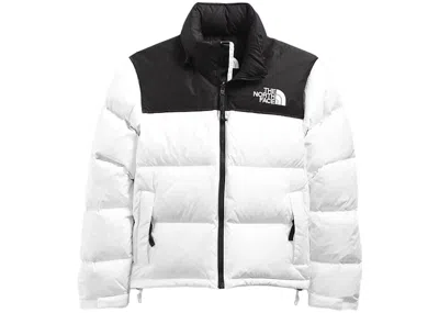 Pre-owned The North Face Womens 1996 Retro Nuptse 700 Fill Packable Jacket In Tnf White