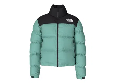 Pre-owned The North Face Womens 1996 Retro Nuptse 700 Fill Packable Jacket In Wasabi
