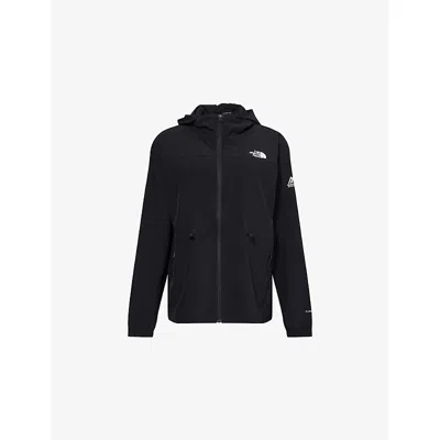 The North Face Womens Mountain Athletics Hooded Stretch-woven Jacket Black