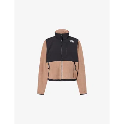 The North Face Womens  Retro Denali Logo-embroidered Fleece Jacket In Black