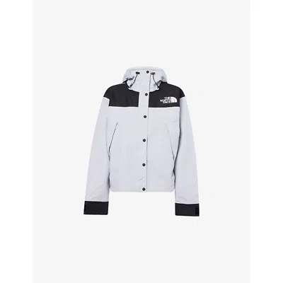 The North Face Womens Blue Flax Tnf Black Dryvent™ Mono Mountain Shell Jacket