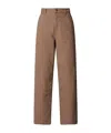 The North Face Womens Cedar Canvas Work Trousers In Latte