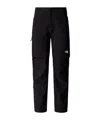 The North Face Womens Exploration Convertible Regular Straight Trousers In Tnf Black