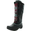 The North Face Womens Faux Fur Lined Faux Fur Winter & Snow Boots In Black