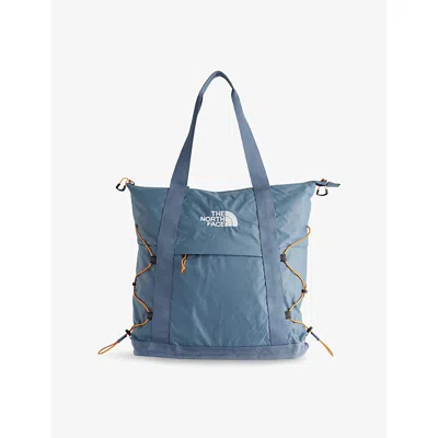 The North Face Womens Granite Grey Borealis Woven Tote Bag In Gray