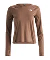 The North Face Womens Lightrange Sunriser Long-sleeve In Latte