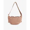 The North Face Womens Never Stop Logo-patch Woven Cross-body Bag Latte