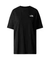 The North Face Womens Oversized Simple Dome T-shirt In Black