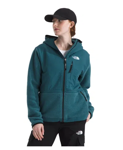 The North Face Womens Retro Denali Hoodie In Green