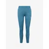 The North Face Womens Space Refina 27-inch Training Leggings In Blue