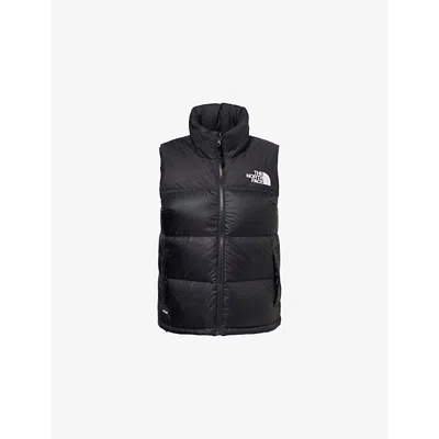 THE NORTH FACE WOMENS TNF BLACK 1996 RETRO NUPTSE HOODED SHELL-DOWN VEST