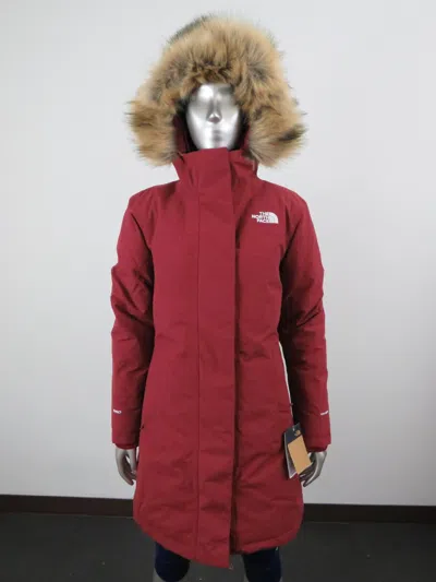 Pre-owned The North Face Womens  Arctic Parka Down Waterproof Warm Winter Jacket Cordovan In White