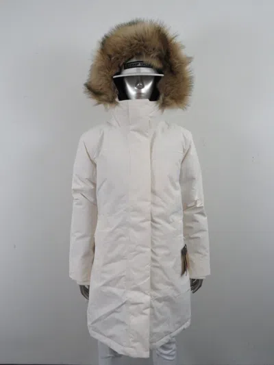 Pre-owned The North Face Womens  Arctic Parka Down Waterproof Warm Winter Jacket Gardenia In White