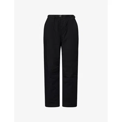 The North Face Womens Tnf Black Beta Utility Belted Cotton-blend Trousers