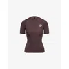 The North Face Womens  Flared Stretch-woven Top In Red