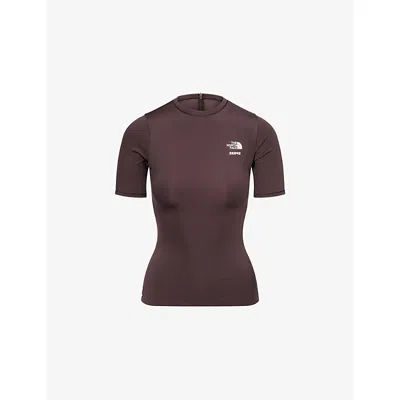 The North Face Womens  Flared Stretch-woven Top In Red