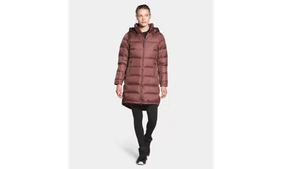 Pre-owned The North Face Womens  Metropolis Iii Insulated H2oproof Purple Parka Sz Xxl