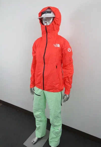 Pre-owned The North Face Womens  Summit Papsura Futurelight Ski Climbing Shell Jacket $400 In Radiant Orange