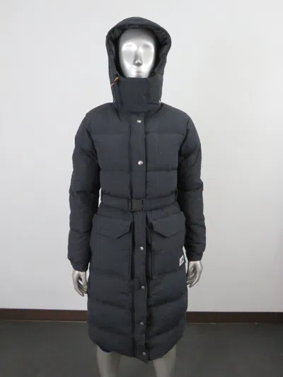 Pre-owned The North Face Womens  Tnf Sierra Down Long Parka Warm Winter Jacket - Black In Tnf Black