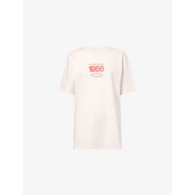 The North Face Womens  Track Graphic-print Cotton T-shirt In Multi