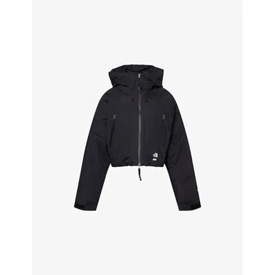 The North Face Womens  X Skims Cropped Shell-down Jacket In Black